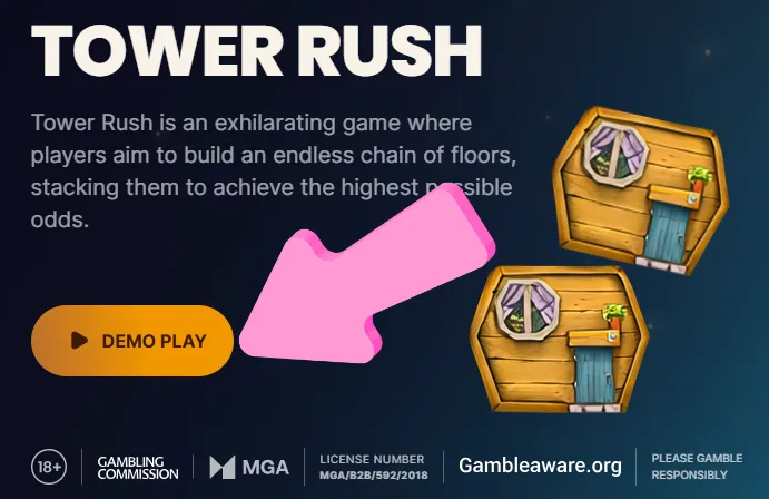 Demo mode Twer Rush